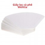 Giấy lọc Cà phê Melitta 1x2 Nhập khẩu Đức Hộp 40 tờ màu Trắng - Hàng chính hãng