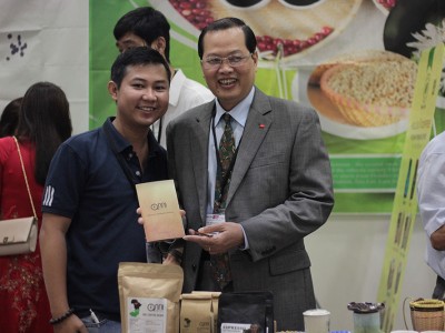 An Nhiên tham dự Hội chợ triển lãm quốc tế về chè và cà phê Châu Á thành công