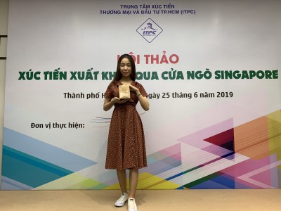 Anni Coffee tham gia Hội thảo “Xúc tiến xuất khẩu qua cửa ngõ Singapore”
