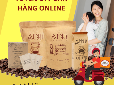 Tuyển CTV online bán sản phẩm cà phê online