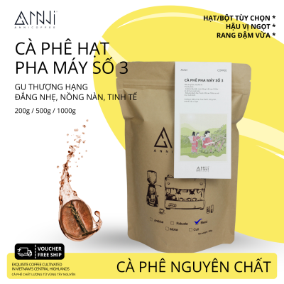 Cà phê pha máy số 3 (500g)