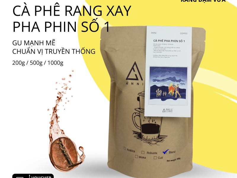 Cà phê pha phin số 1 (500g)